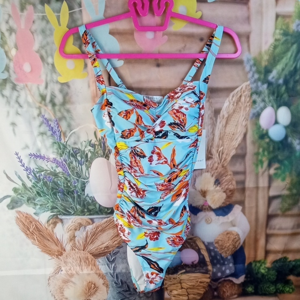 ⛱️🍒 Ekouaer Floral One-Piece Swimsuit